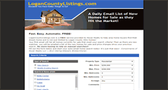 Desktop Screenshot of logancountylistings.com